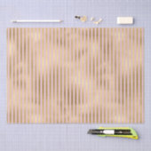 Roze en gouden strepen tissuepapier (Craft)