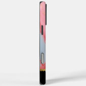 Roze en gouden wervelingen op marmeren doek Case-Mate iPhone case (Achterkant / Rechts)