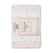 Roze en goudharten Parijs Parfum Chic-Mode Badmat (Voorkant Verticaal)