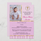 Roze en goudmakerij kaart (Voorkant / Achterkant)