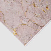 Roze en goudmarmer tissuepapier (Detail)