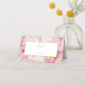 Roze en goudmarmer voor de bruiloft (Achterkant)