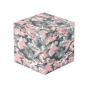 Roze en grijze camouflage, Militair, Leger Kubus
