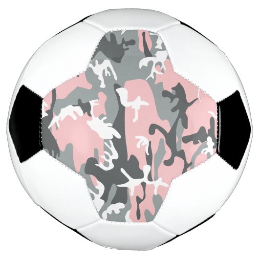 Roze en grijze camouflage, Militair, Leger Voetbal (Gedraaid)