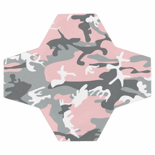 Roze en grijze camouflage, Militair, Leger Voetbal (Enkel)