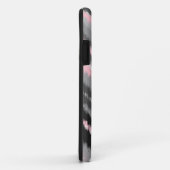 Roze en grijze Ikat Chevron Case-Mate iPhone Case (Achterkant/rechts)
