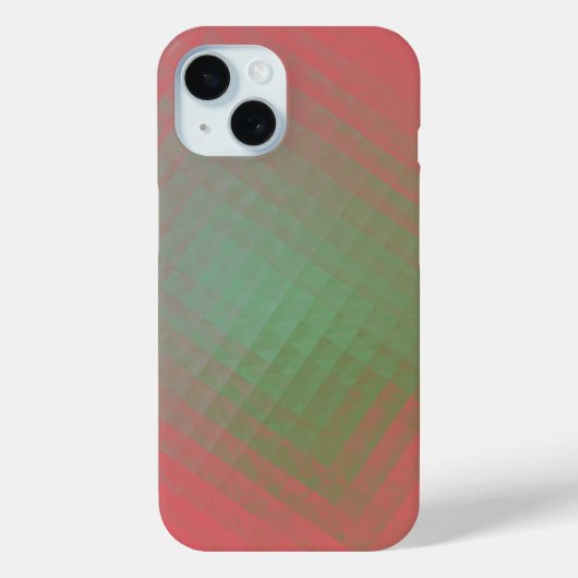roze en groen Case-Mate iPhone case (Achterkant)