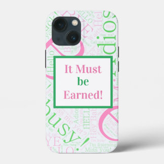 Roze en groen Hoesje