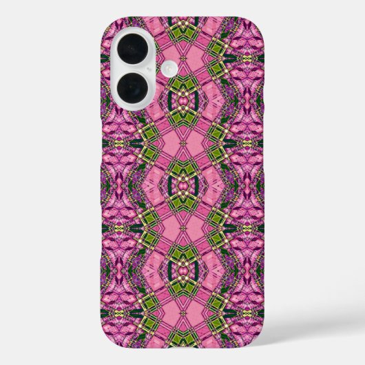 Roze en groen patroongalaxy S5-Hoesje Case-Mate iPhone Case (Achterkant)