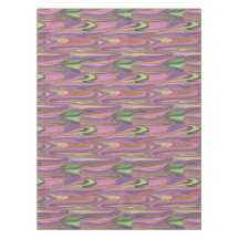 Roze en groene abstracte vormen