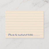 Roze en Groene Chemie Wedding Place Cards Plaatskaartje (Achterkant)