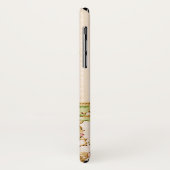  Roze en Groene Chinoiserie Floral Case-Mate iPhone Case (Achterkant/links)