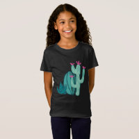 Roze en groene Cute Cactus