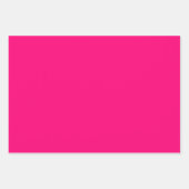 Roze en groene kerstbomen inpakpapier vel (Voorkant 3)