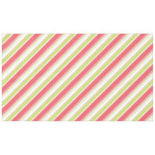 Roze en groene moderne strepen tafelkleed (Voorkant (Horizontaal))