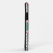 Roze en groene Snoep Aztec Zigzag Pattern Case-Mate iPhone Case (Achterkant/rechts)