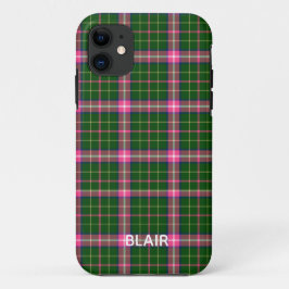 Roze en groene speldentelefoondraagtas iPhone 11 hoesje