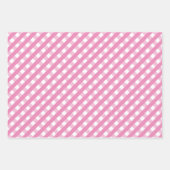 Roze en groene tandham en palmbomen Radeveltjes Inpakpapier Vel (Voorkant)