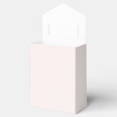 Roze en groene Wavy bruiloft Bedankdoosjes (Geopend)