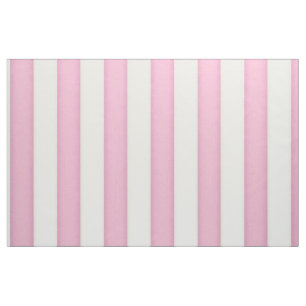 Roze en ivoren Victoriaans strepen  Stof