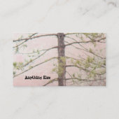 roze en kraai visitekaartje (Achterkant)