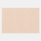 Roze en Kraft Elegant  Inpakpapier Vel (Voorkant)