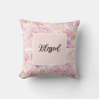 Roze en lavendel anjers, kussen