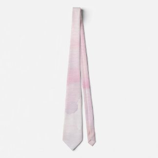 Roze en lavendel waterverfwas stropdas
