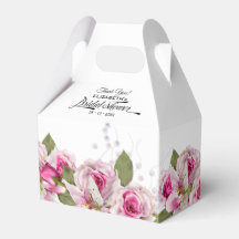 Roze en Lelie Roze Bruiloftsborrel