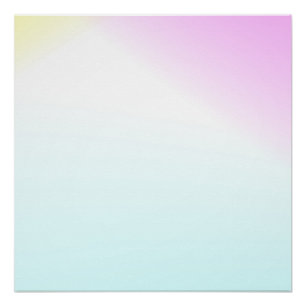 Roze en lichtblauwe moderne verloopkunst muurposte perfect poster