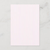 Roze en magenta Hand getrokken krabbel bruiloft Informatiekaartje (Achterkant)