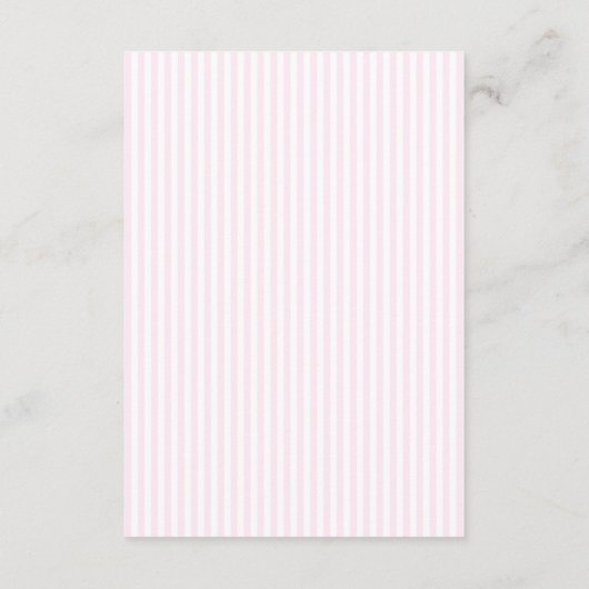 Roze en magenta Hand getrokken krabbel bruiloft Informatiekaartje (Achterkant)