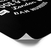 Roze en Marley Counting House Kerstcarol Poster (Hoek)