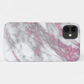 Roze en marmer Iphone-draagtas Case-Mate iPhone Case (Achterkant (horizontaal))