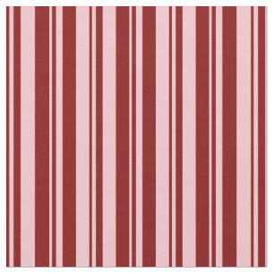 Roze en maroon gestreepte/gelijnd patroon stof