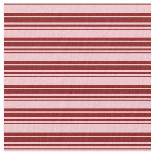 Roze en maroon Lined Pattern Stof (Close Up)