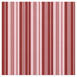 Roze en maroon Lined Pattern Stof