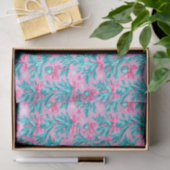 Roze en Mint Kerstaankopen en Ornamenten Tissuepapier (Geschenk)