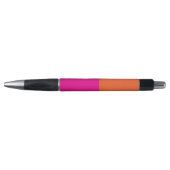 Roze en Oranje kleurenblok Pen (Voorkant)