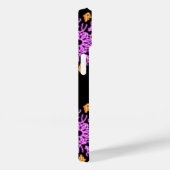 Roze en oranje neonbloem Case-Mate iPhone case (Achterkant / Rechts)