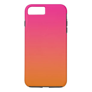 Roze en Oranje ombre iPhone 8 Plus / 7 Plus Hoesje