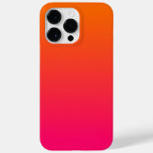 Roze en Oranje Ombre Case-Mate iPhone Case (Achterkant)