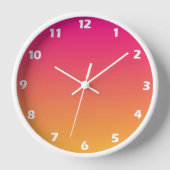 Roze en oranje verloop (Voorkant)