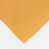 Roze en oranje verloop fleece deken (Hoek)