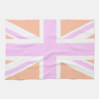 Roze en Oranje vlag van het Verenigd Koninkrijk / Theedoek