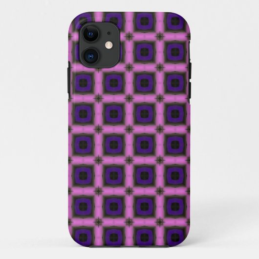Roze en paars Case-Mate iPhone case (Achterkant)