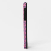 roze en Paars Case-Mate iPhone Case (Achterkant/links)