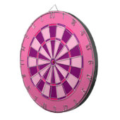 Roze en Paars Dartbord (Voorkant Rechts)