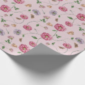 Roze en Paars papier voor wijnbereiding (Hoek)