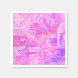 Roze en Paars Servet